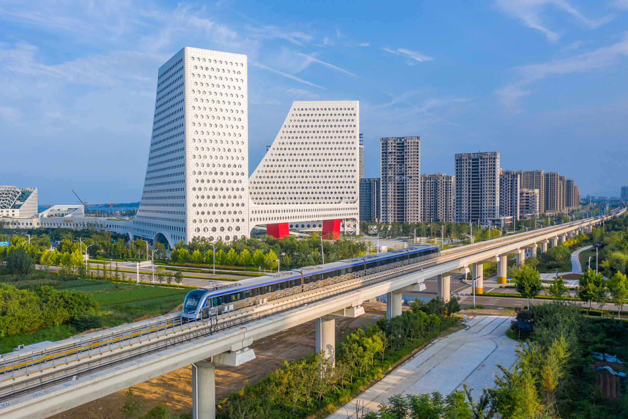 青岛蓝色中心,蓝色硅谷核心区