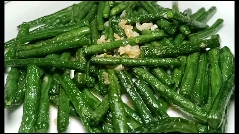 宝宝护眼家常菜之清炒豇豆,做法步骤来喽!