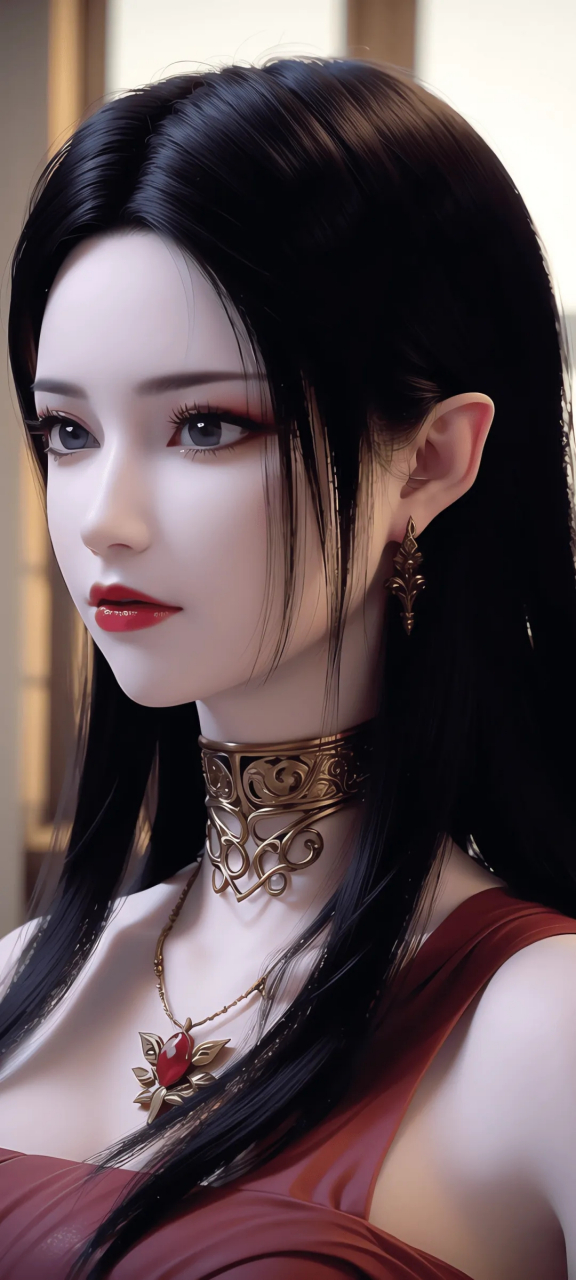 美杜莎女王ai绘画壁纸系列一千二百六十