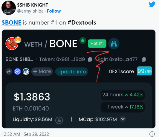 bone 加入 shiba inu (shib) 成为以太坊 (eth) 鲸鱼的首选