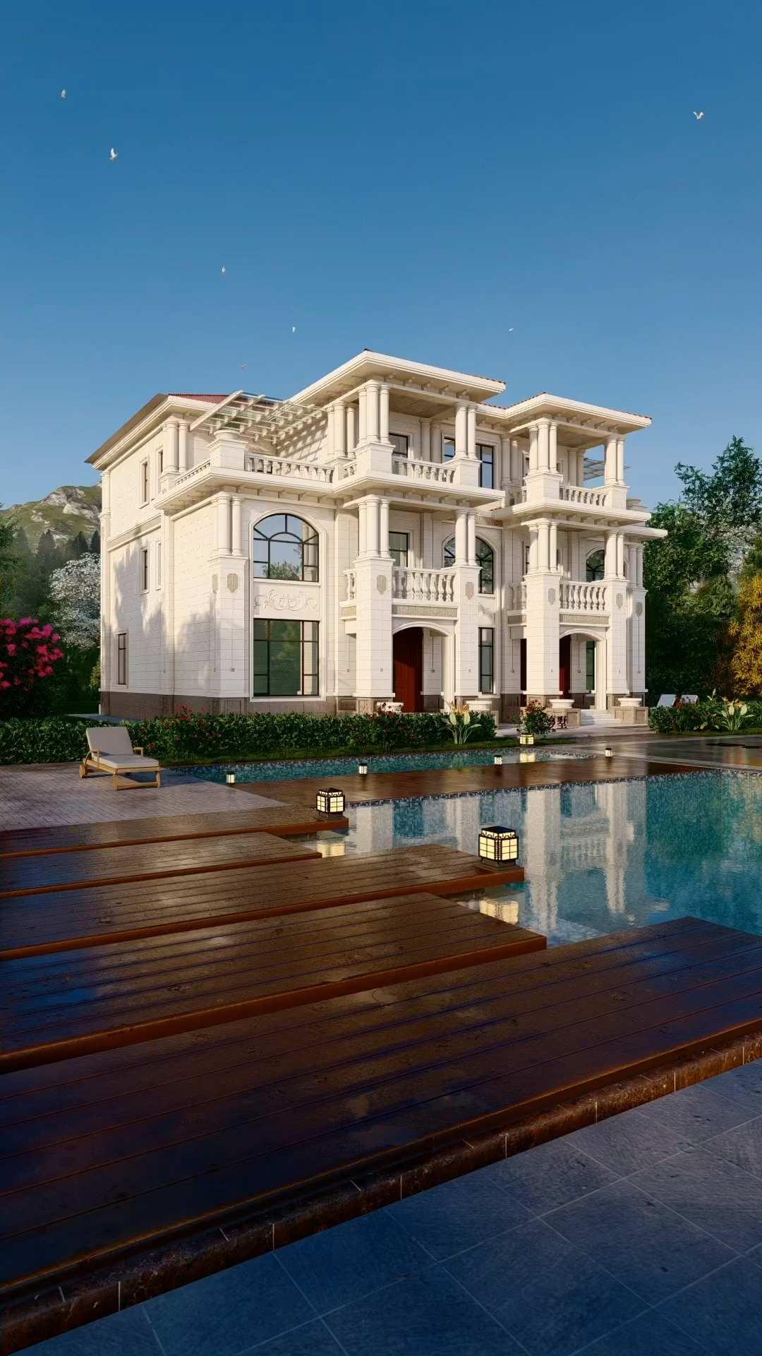 农村别墅设计#现在在农村建房,一般都是两兄弟共一块宅基地,建议言耨