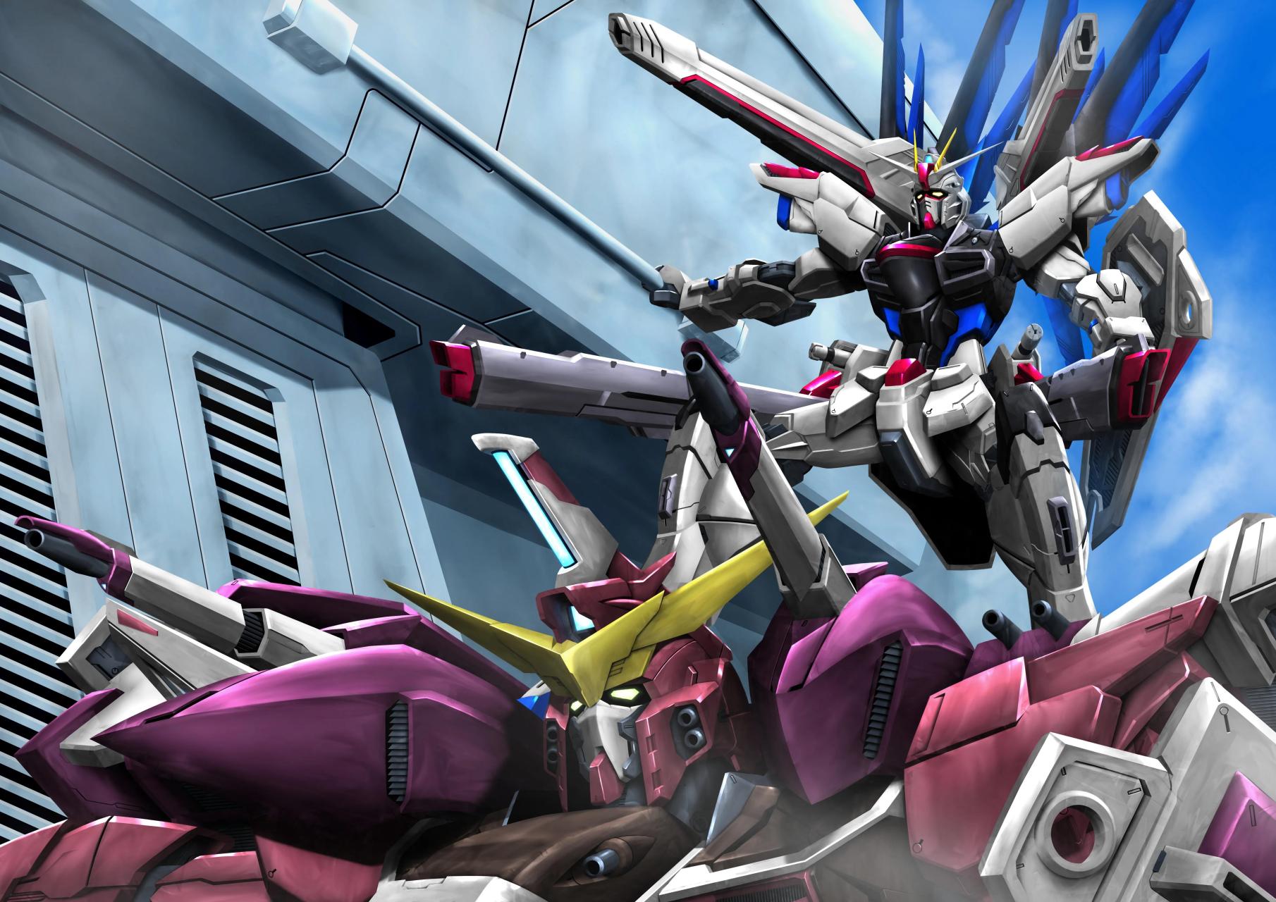 机动战士高达seed插画欣赏,期待新的剧场版.#动漫# #插画# #高达