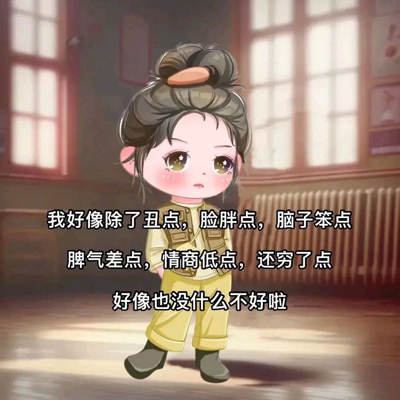 我就是我,一身傲骨随性洒脱不喜欢讨好谁,不会看不起谁,众生平等我很