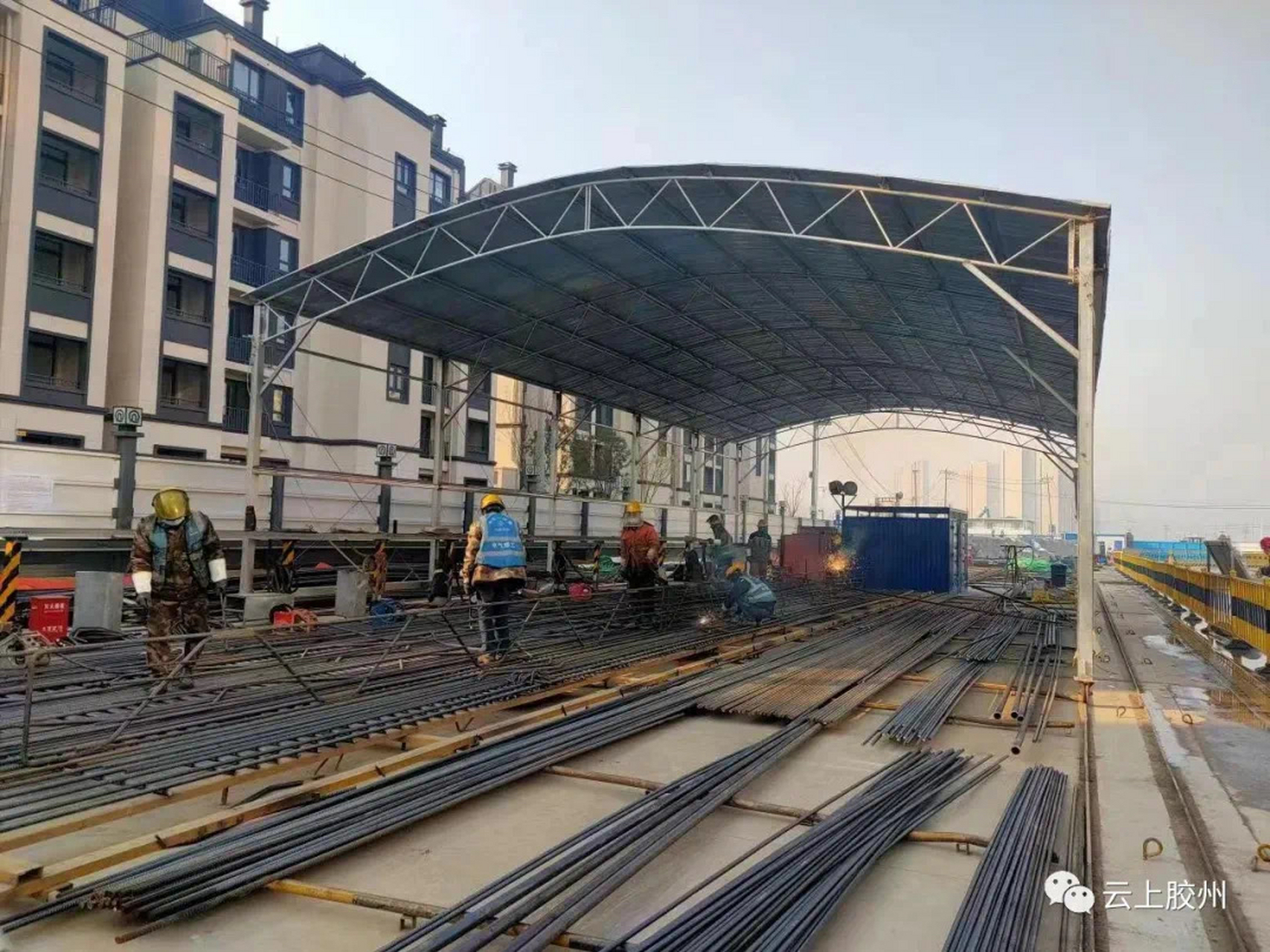 起于地铁8号线大涧站 终于胶州火车站 全长20