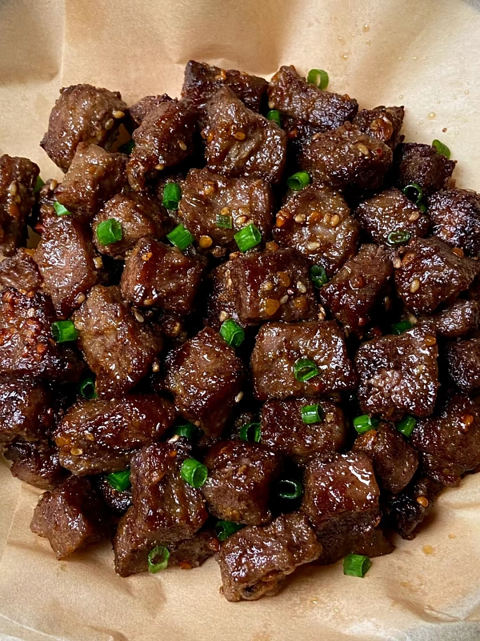 自从在朋友家吃过空气炸锅做的孜然牛肉粒后,就一发不可收拾.