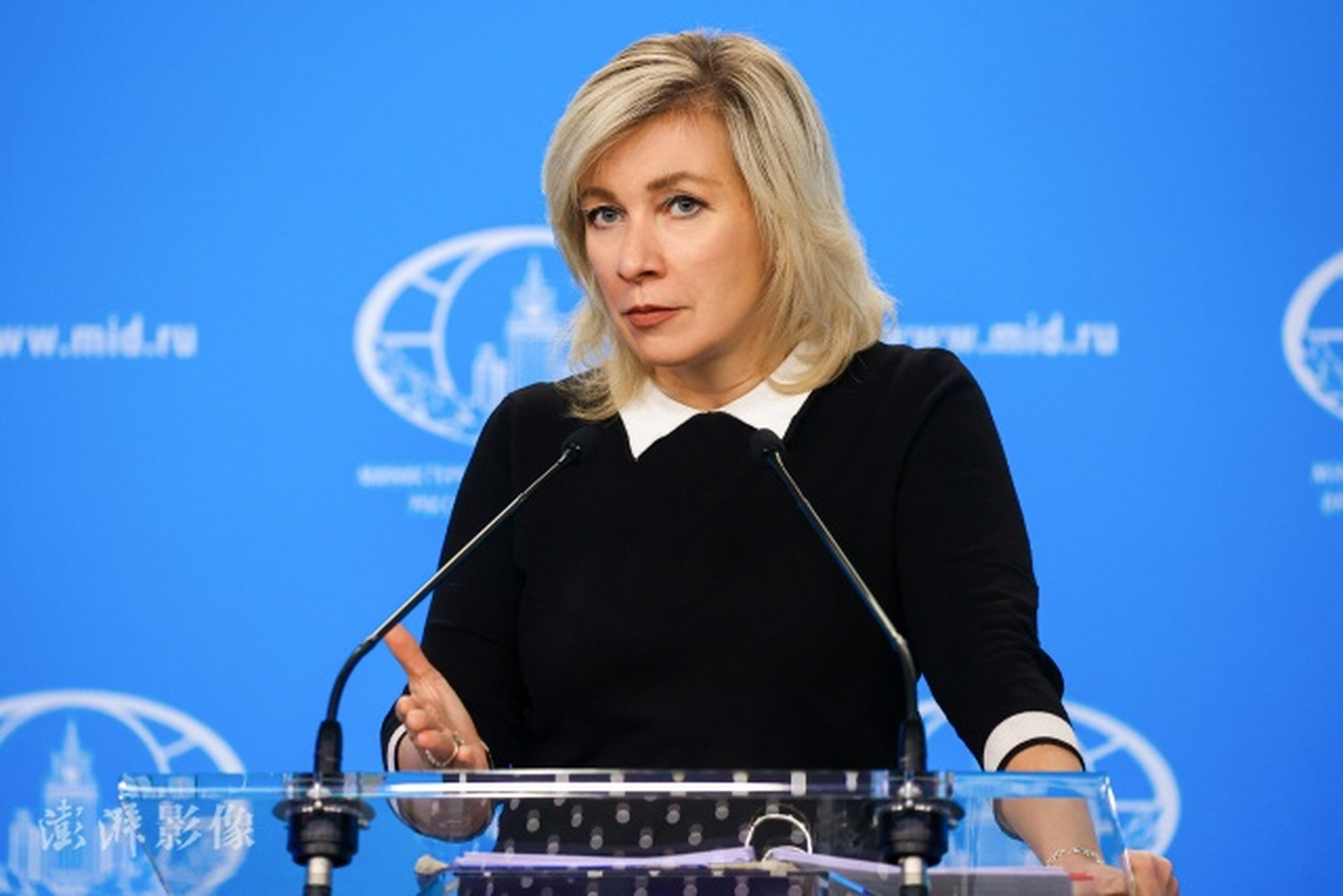 俄罗斯外交部发言人扎哈罗娃近日称,美国的最终目标并不是俄罗斯,而是