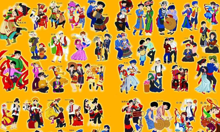 中国59个民族叫什么