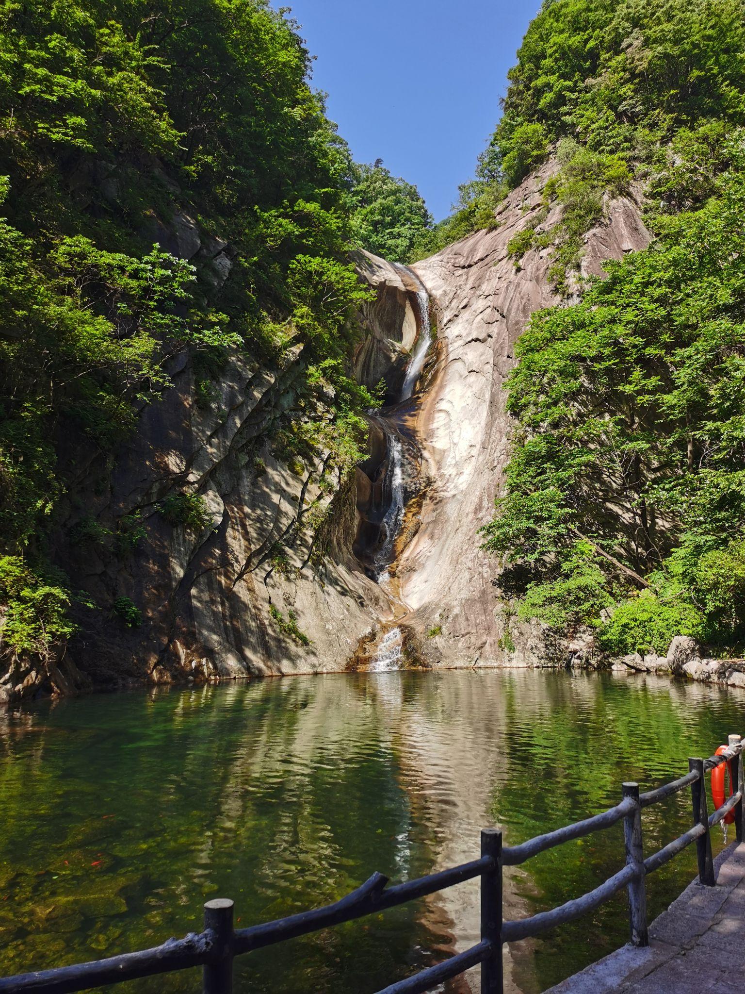 平顶山尧山风景区图片