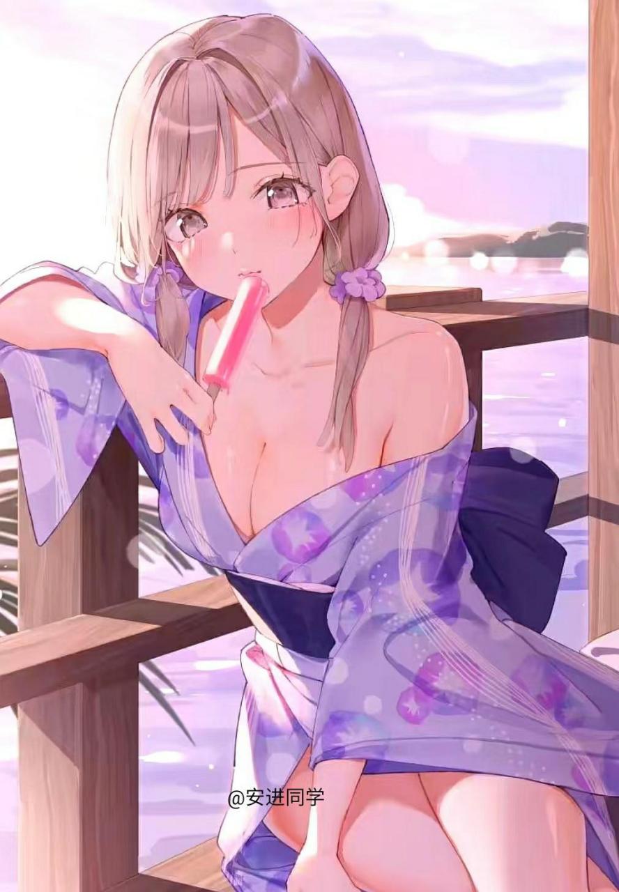 #动漫美女# #比基尼美女#