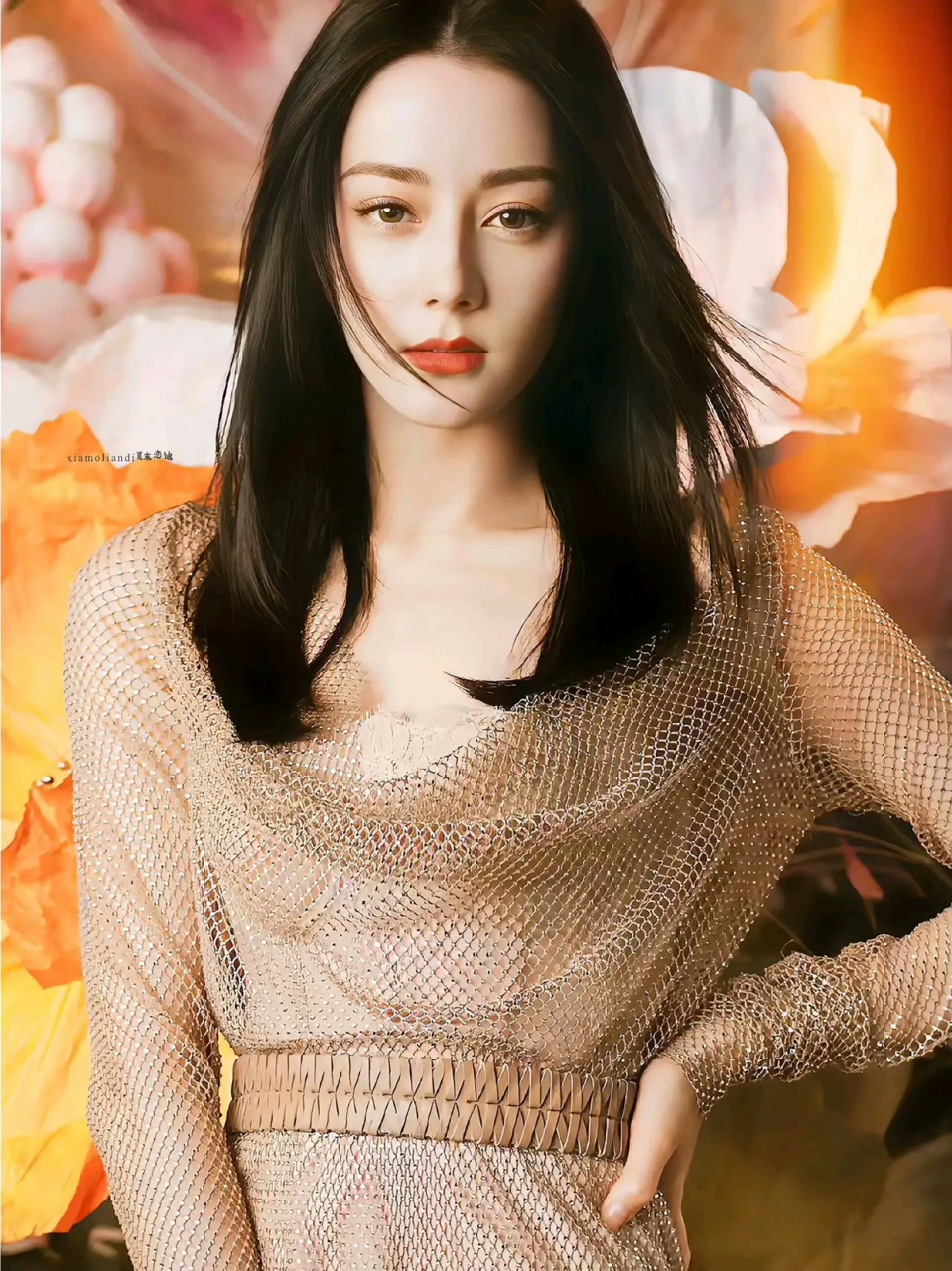 迪丽热巴直发 你喜欢嘛