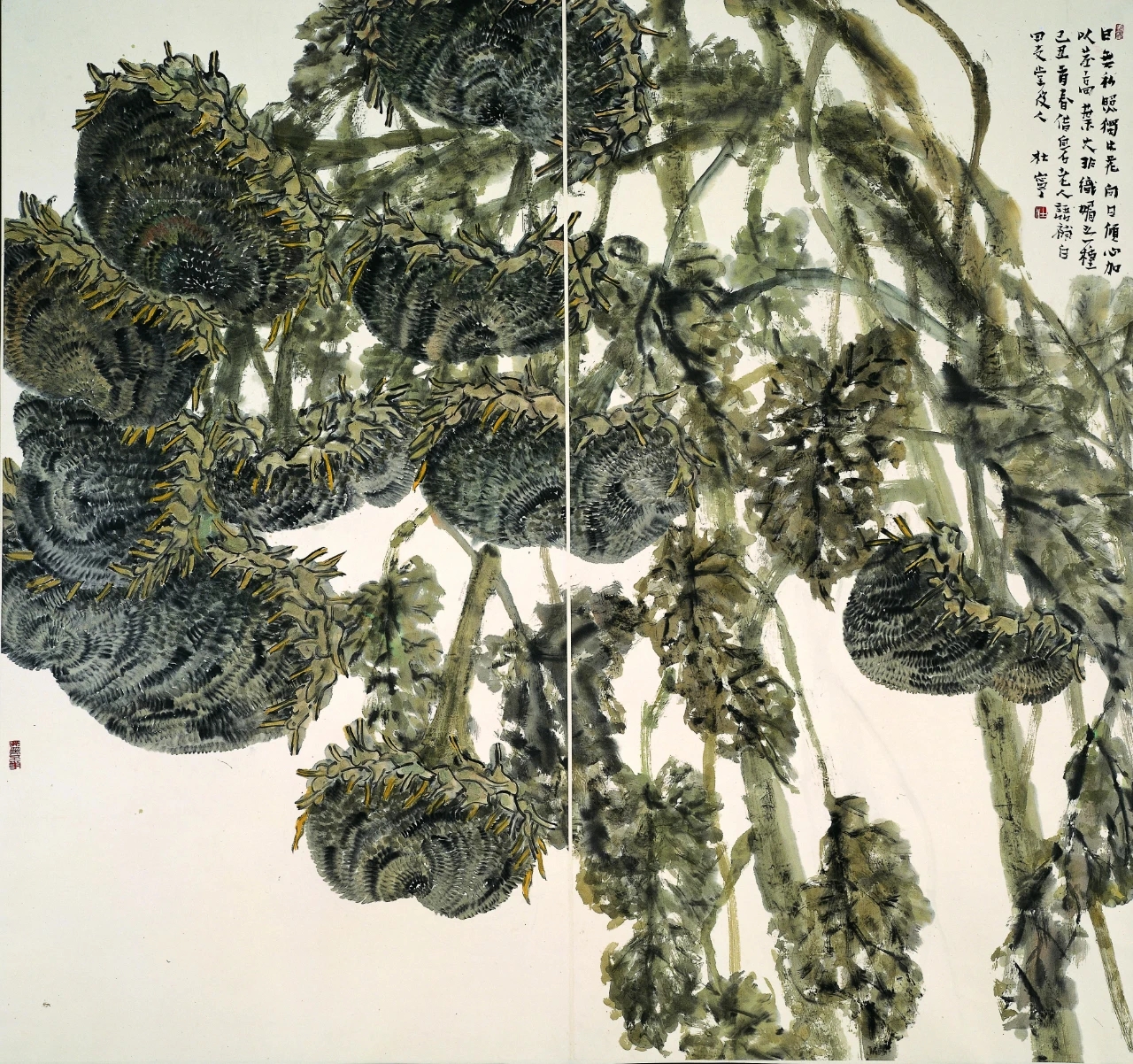 折中中西,融汇古今|杜宁,岭南80后花鸟画家