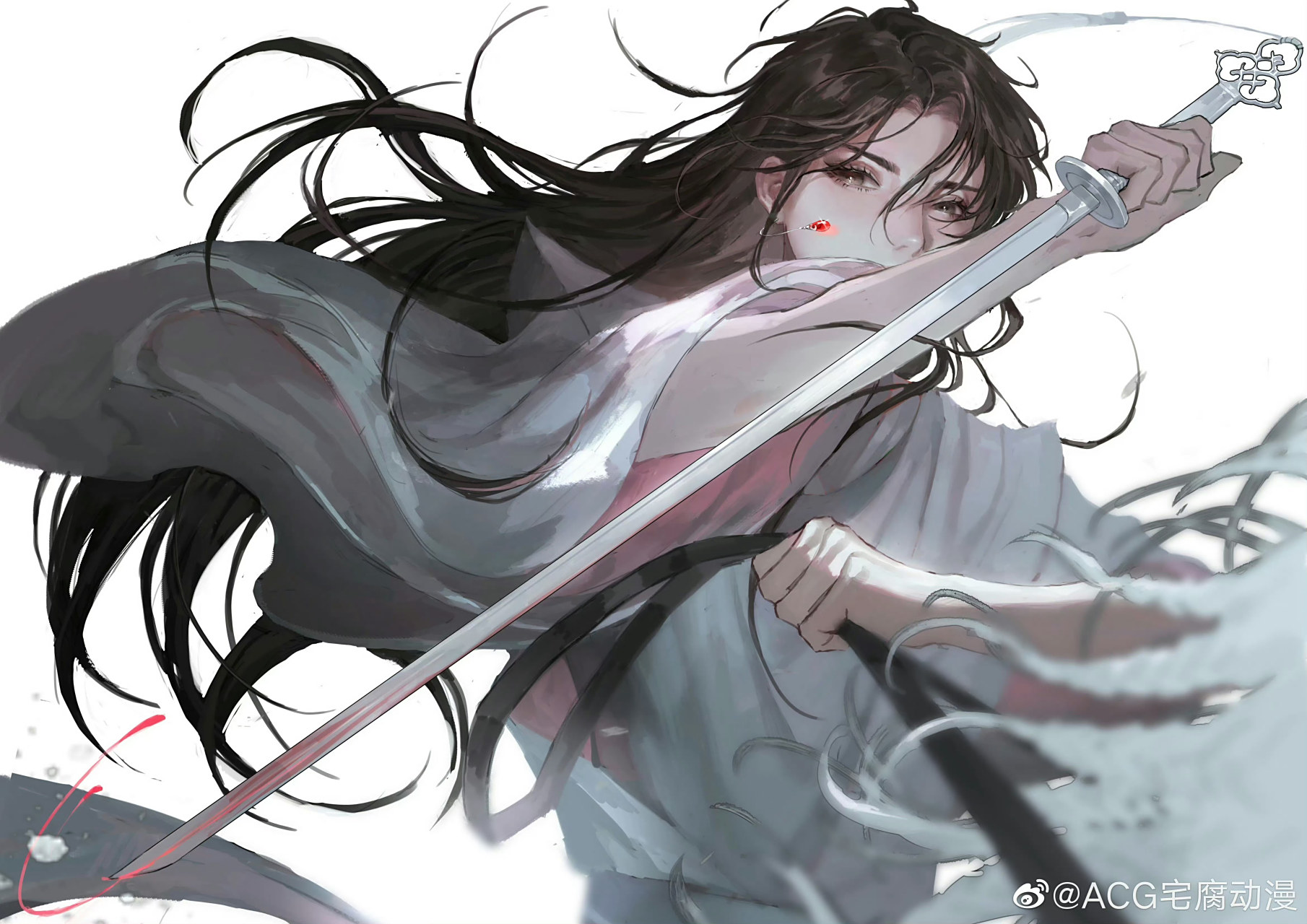 将进酒#  仰山雪出,疯批美人太飒了!