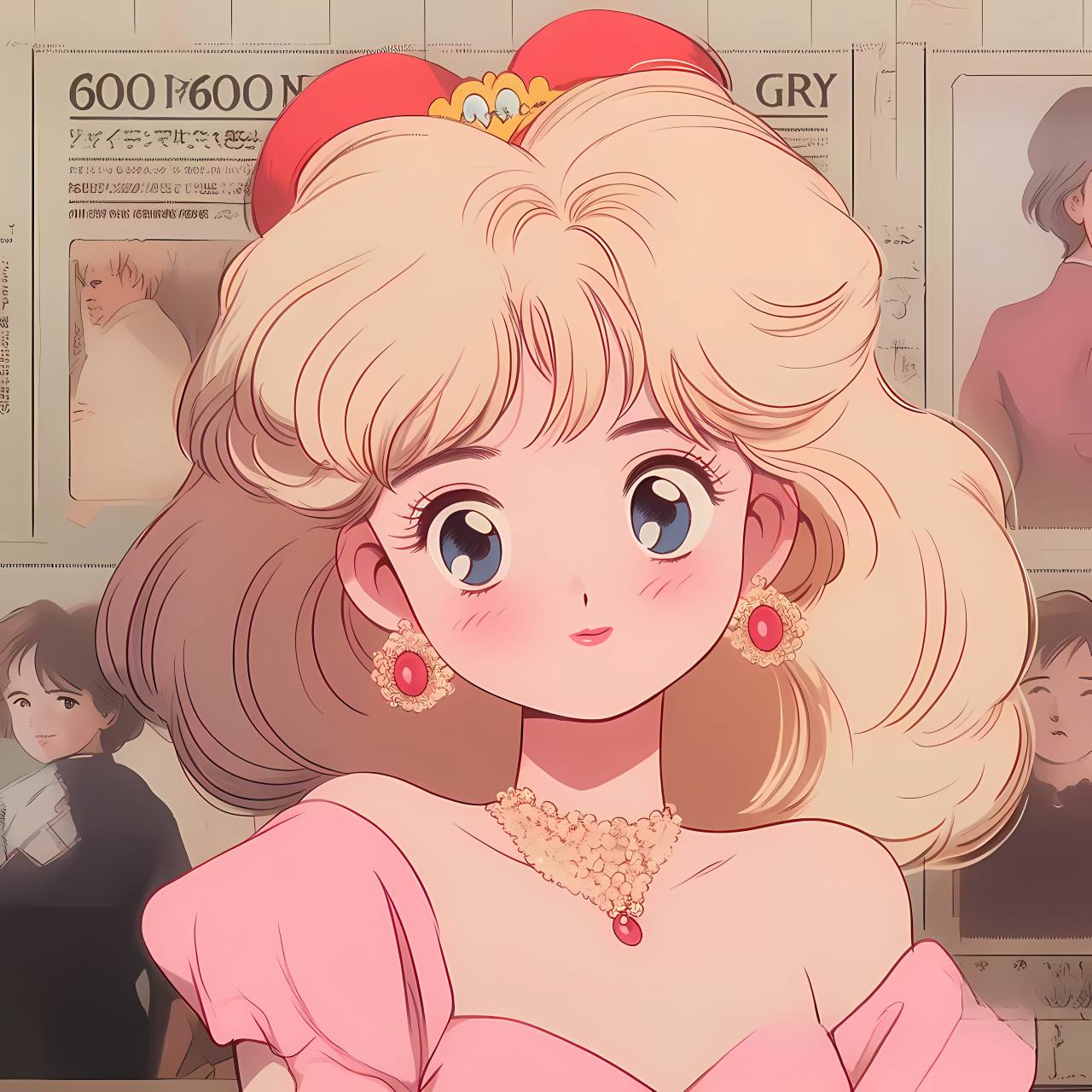 公主殿下你该换头像啦 #二次元# #ai共创计划# #ai绘画