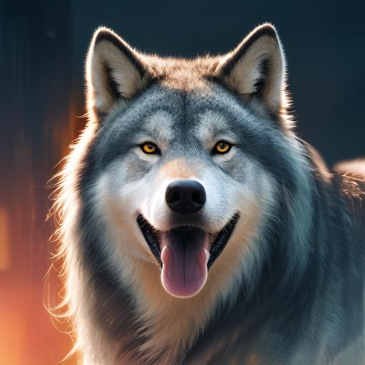 高的动物,拥有着极为严格的等级制度和领域范围,狼王则是狼群中的首领