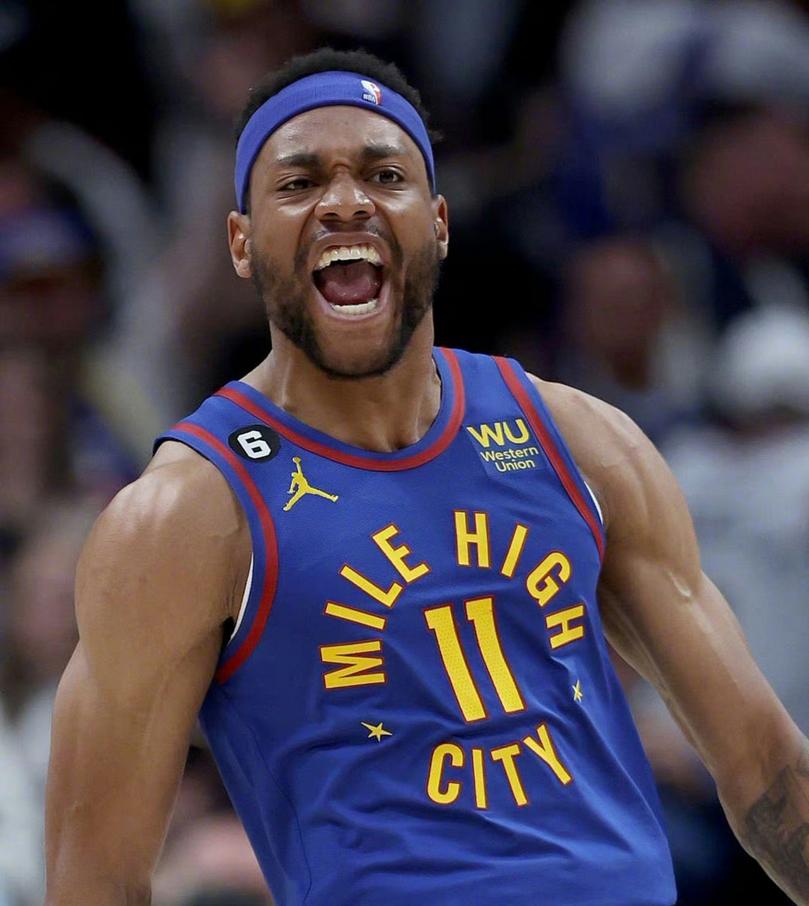 布鲁斯布朗成为自由球员# 据了解,掘金替补布鲁斯·布朗正式跳出缀篌