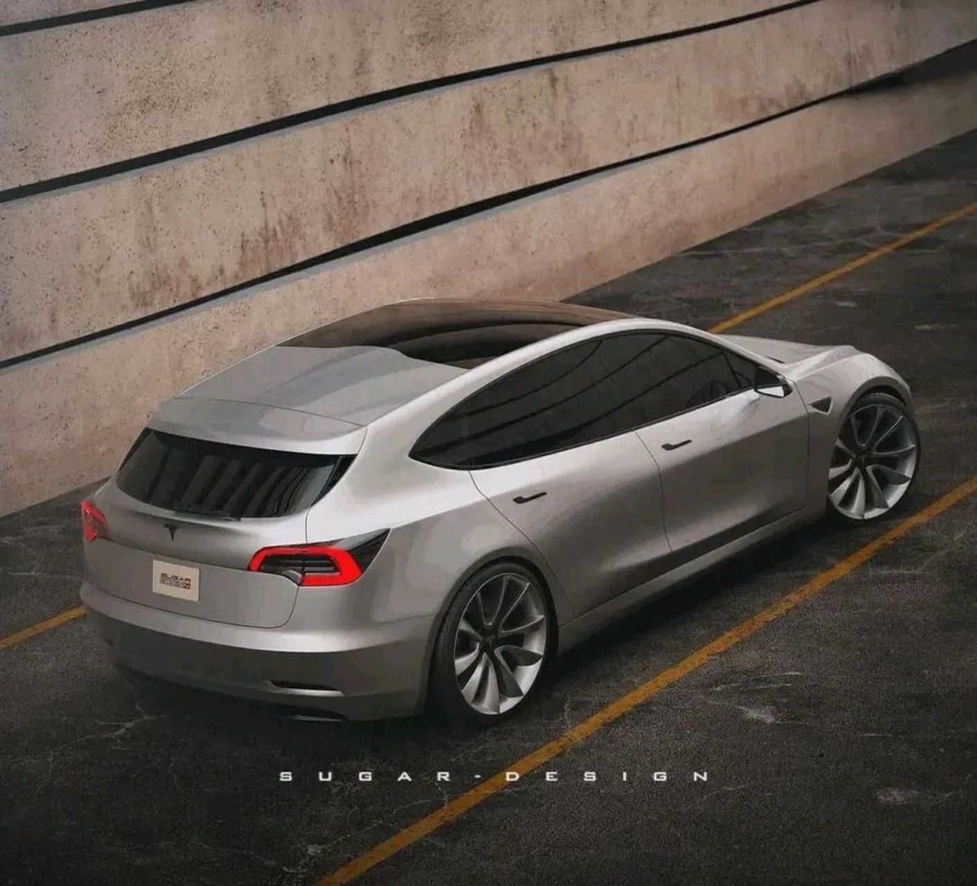 特斯拉model q网上传了很久了,真假难辨,但有一点是肯定的,特斯拉还会