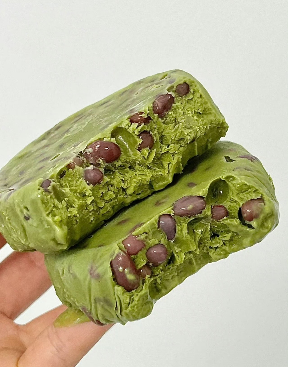 低卡红豆抹茶豆乳冰淇淋90  酸奶77抹茶粉77豆奶粉!