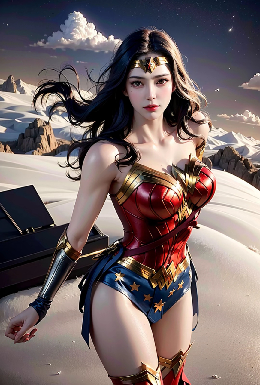 王者荣耀:雅典娜皮肤之神奇女侠,你们喜欢吗?