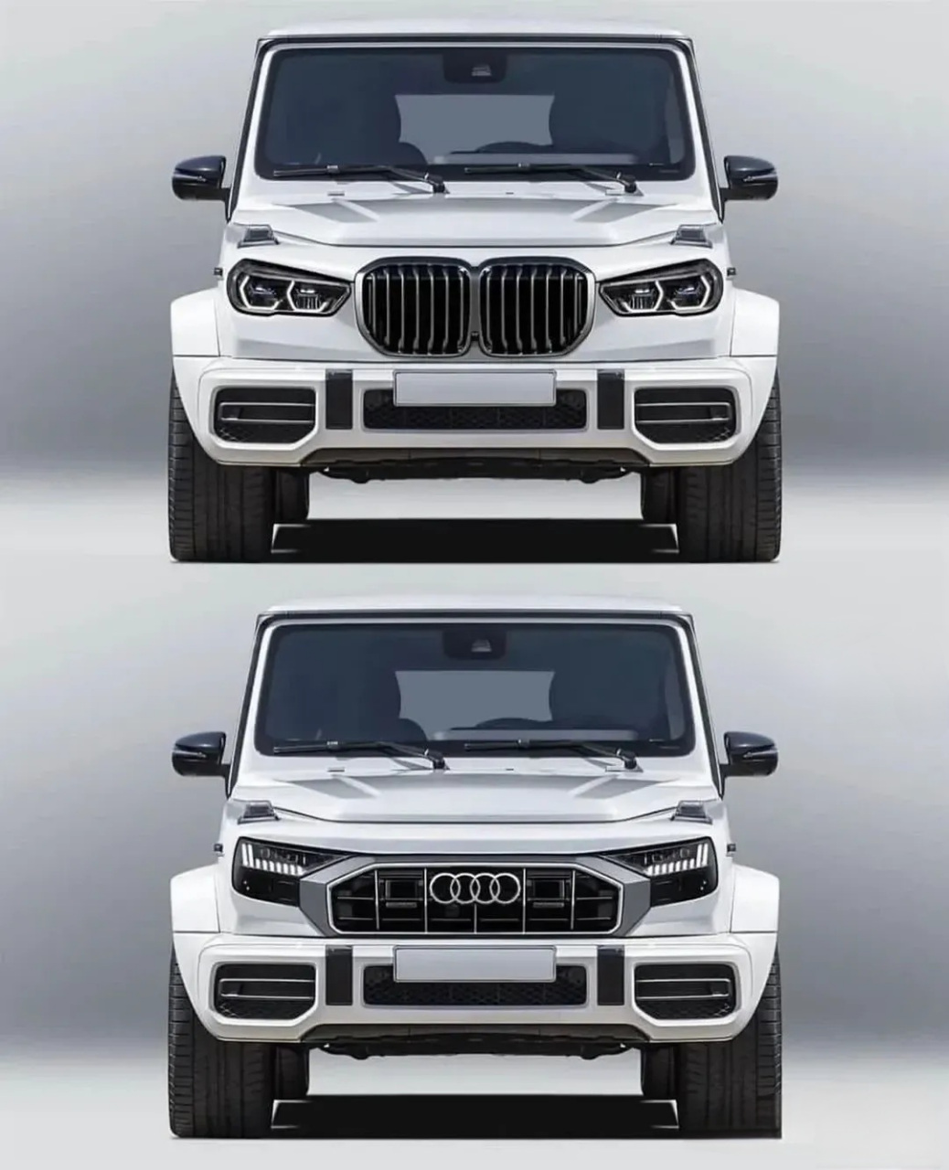 宝马版和奥迪版的大g,你选谁?