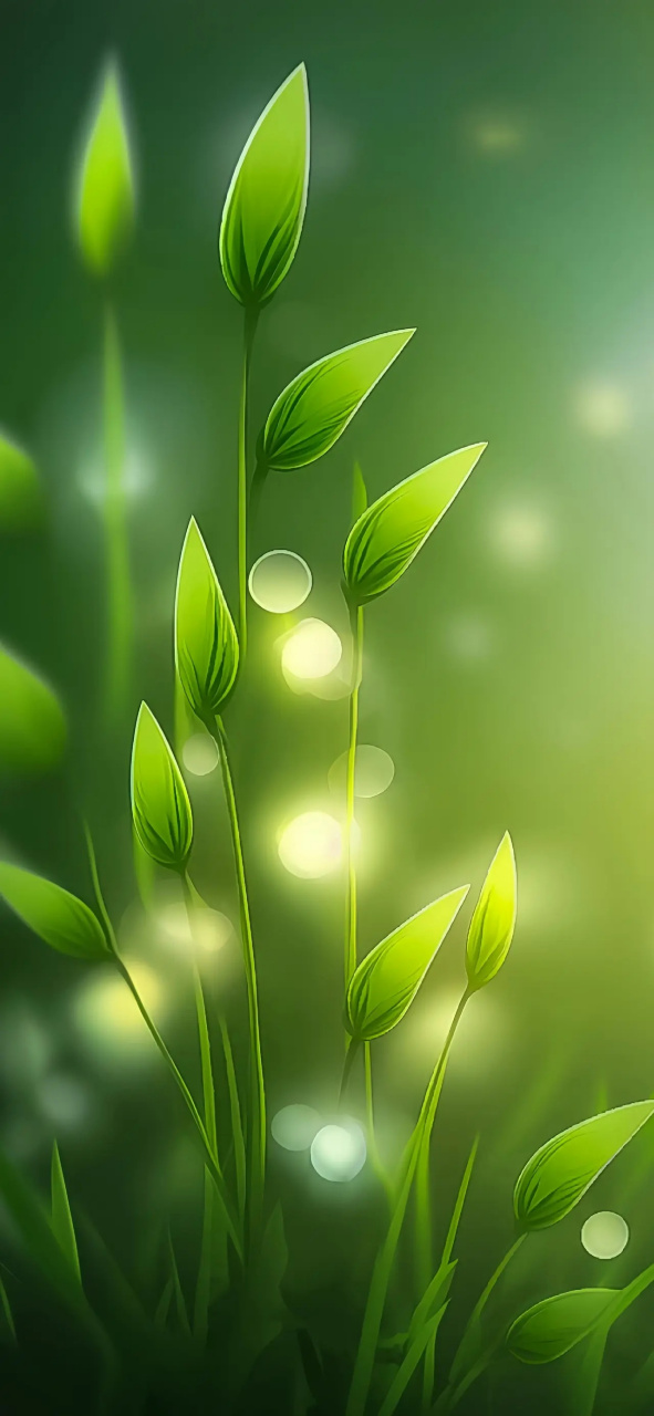 小清新绿色护眼壁纸分享