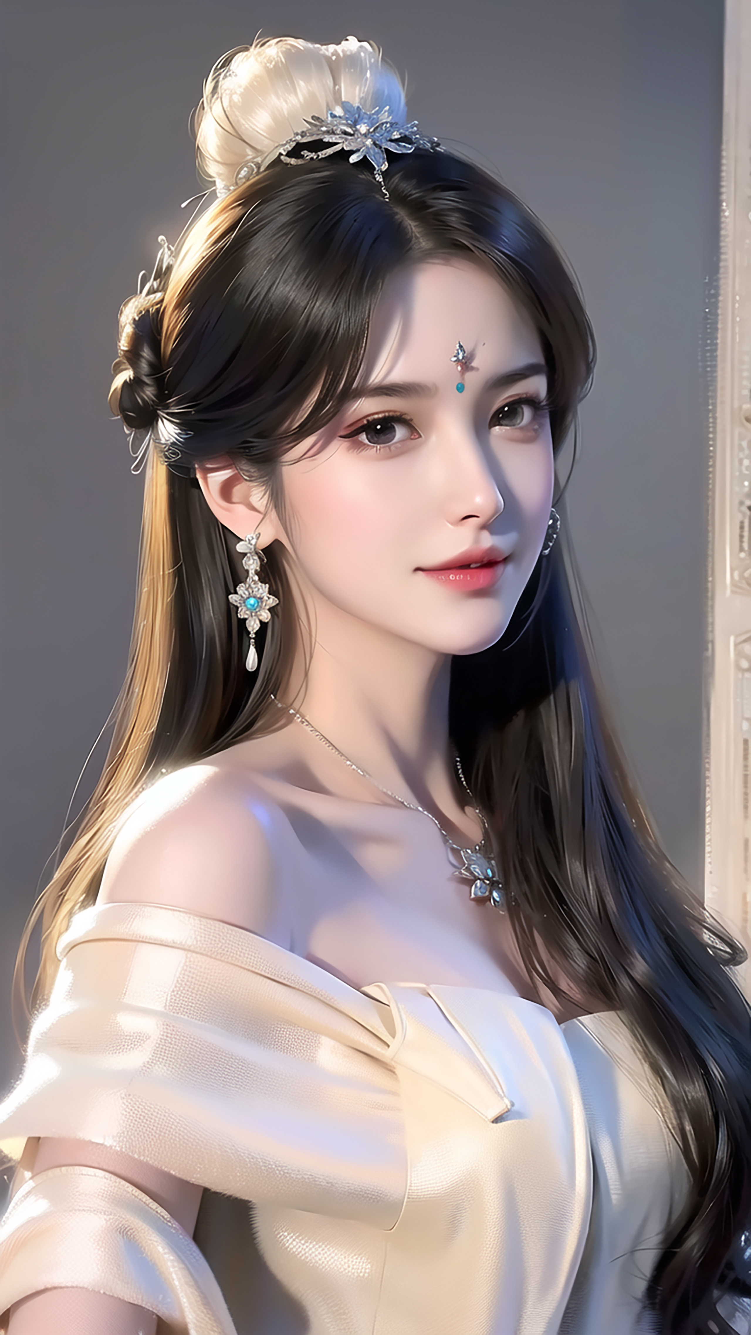 ai绘画-古代国风美女子