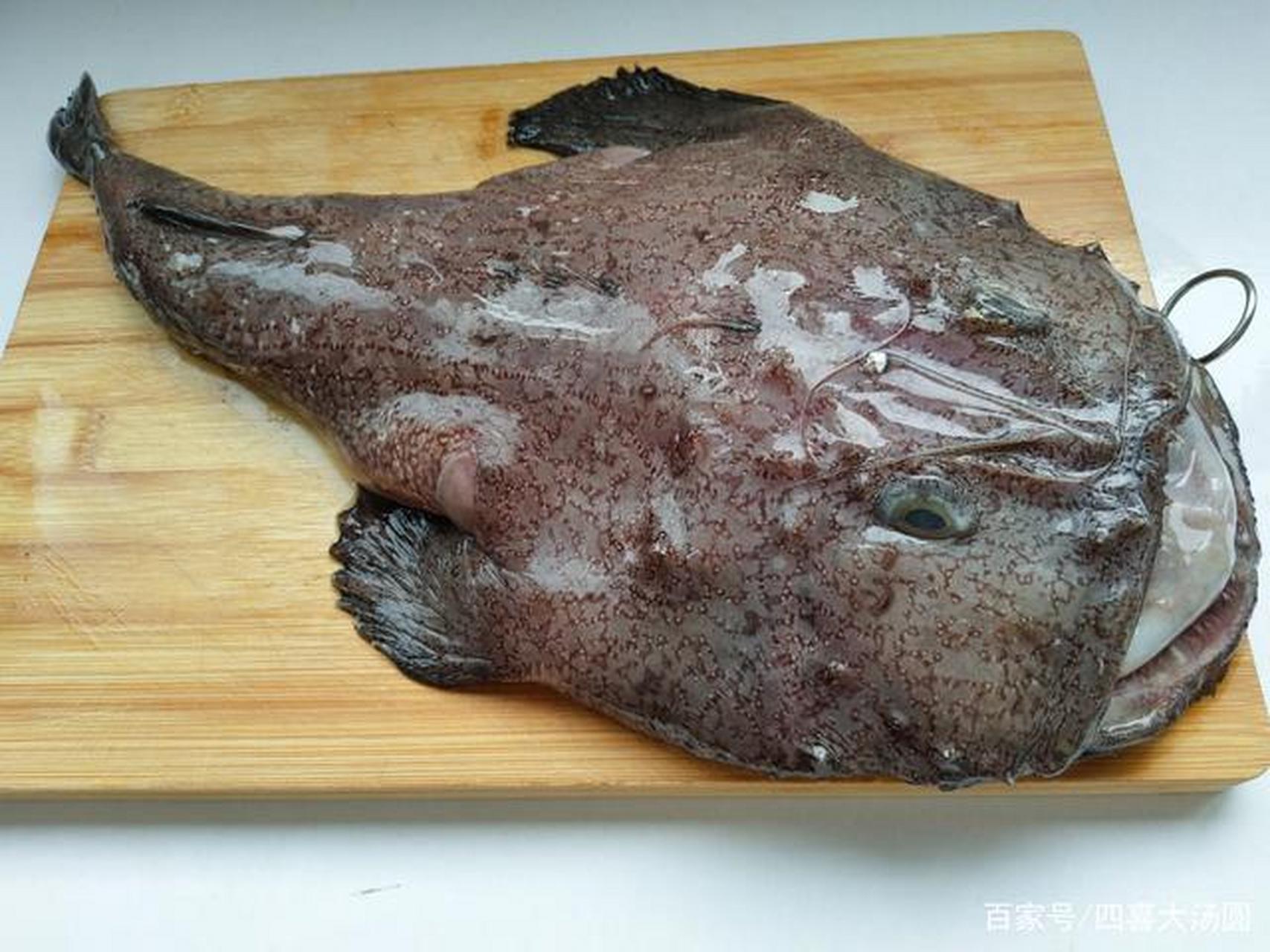 今天出去游玩,在浙江台州椒江区买的一条深海魔鬼鱼,老板娘要价6元