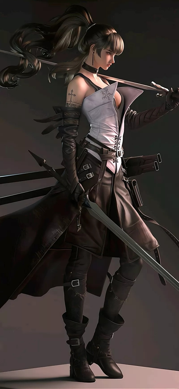 3d游戏人物大姐姐壁纸