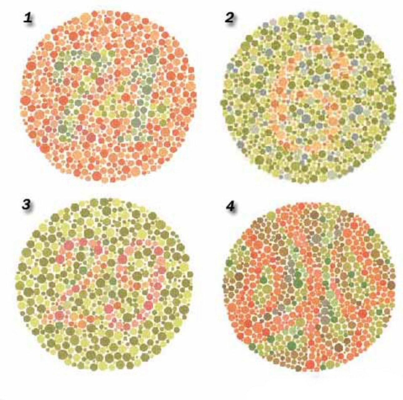 视力测试图 最后一个图,上面是什么数字?看了半天都没有看出来