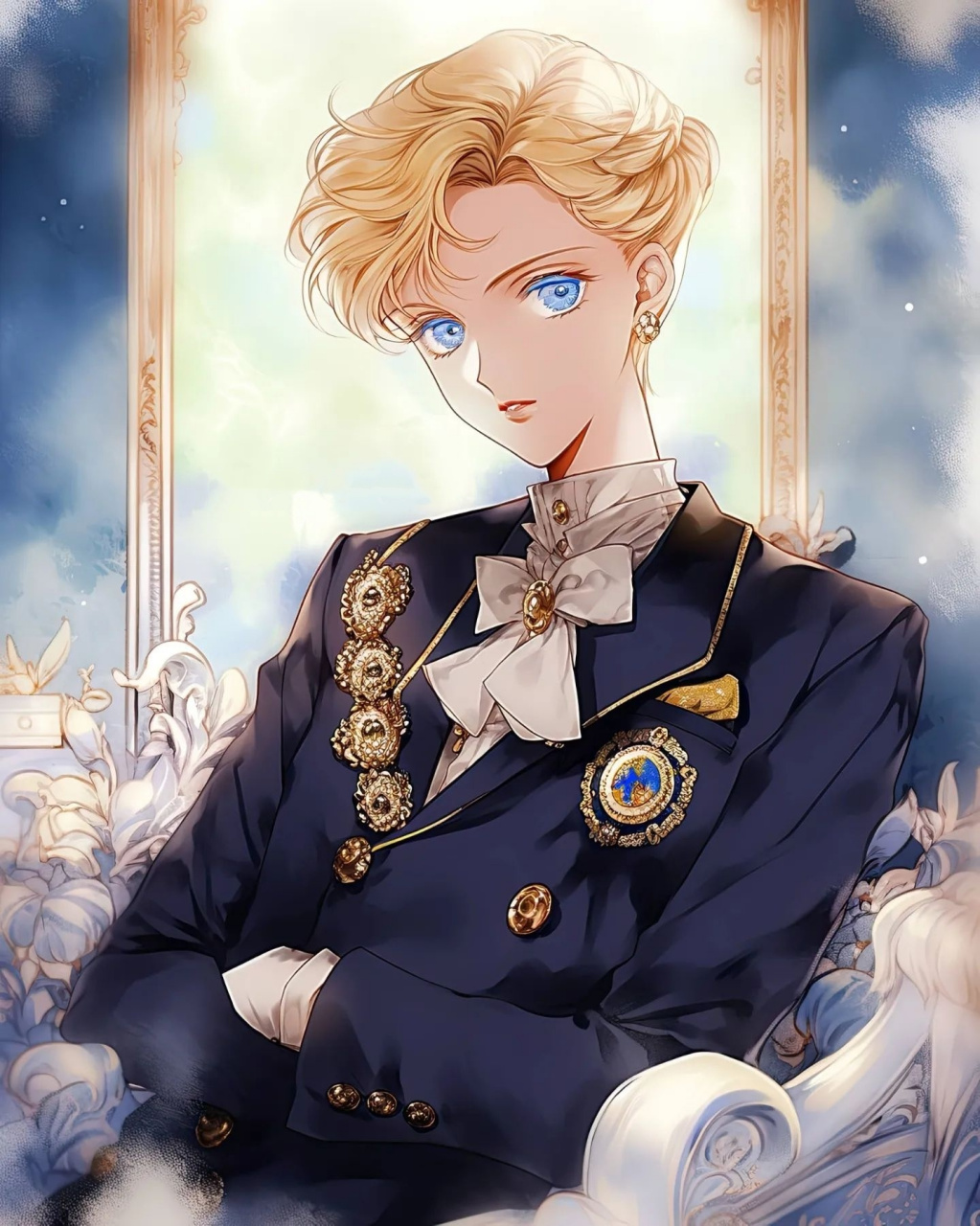 美少女战士的欧式宫廷复古风头像分享 看起来都挺好看的 #4月创作打卡