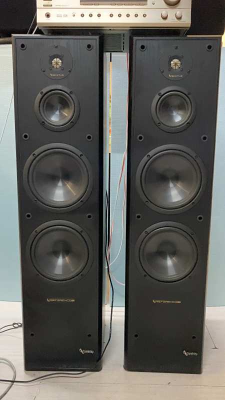 美国燕飞利仕双八寸hifi落地发烧音箱一对,参考60旗舰版-度小视