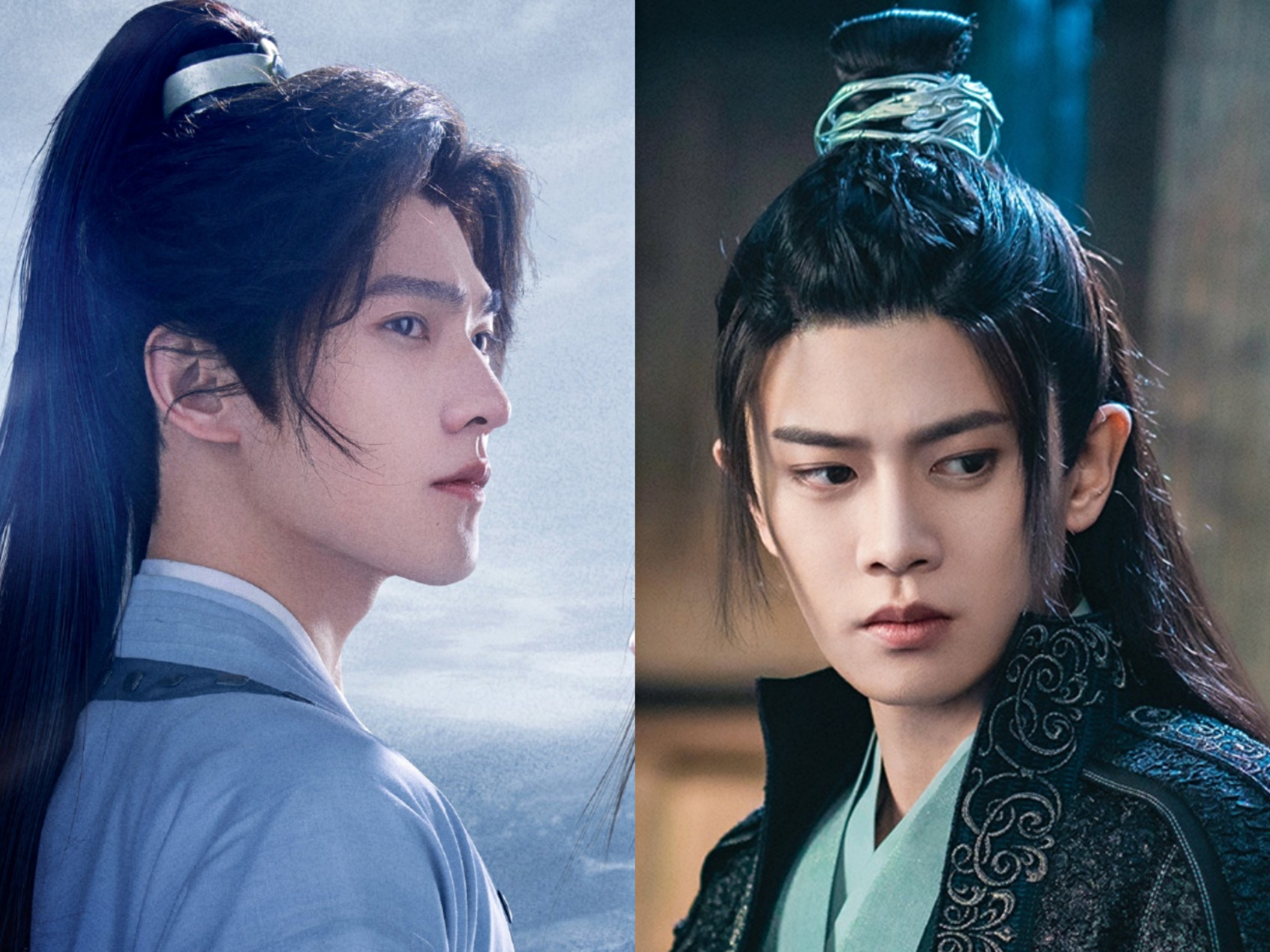 任嘉伦,杨洋两位古装美男来袭,年龄只差3岁,身材颜值差距太大