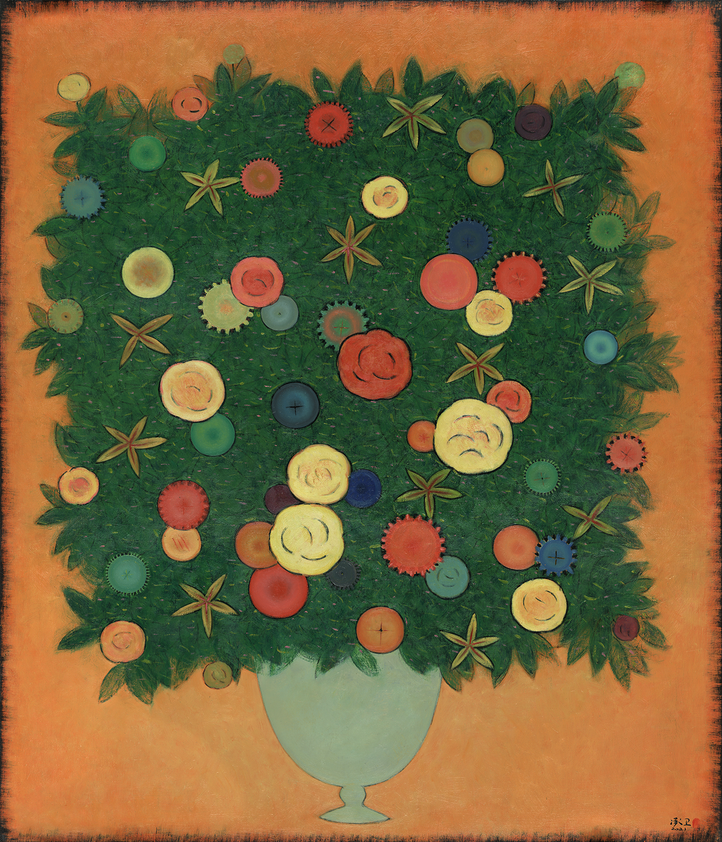 陈承卫生命之花作品