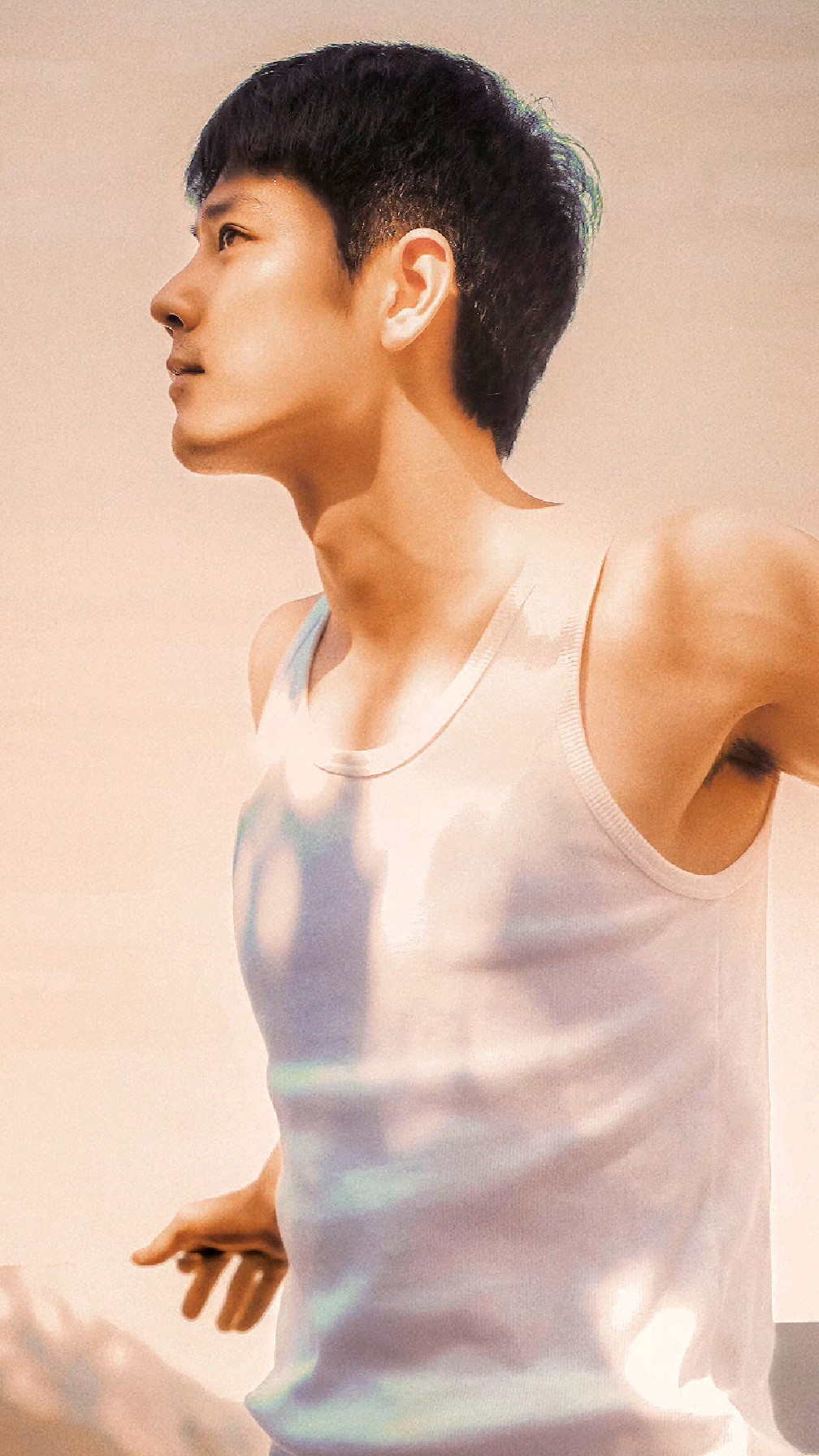 哈哈要脸蛋还是身材,肖战说身材,可是他两样都太优越啦