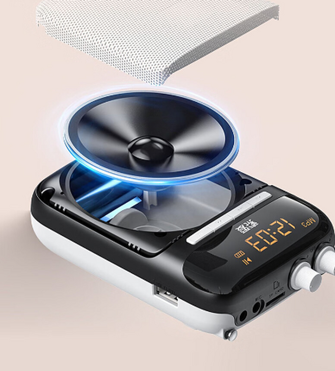 索爱(soaiy)s318小蜜蜂扩音器是一款方便易用的明星产品,具有小巧便携