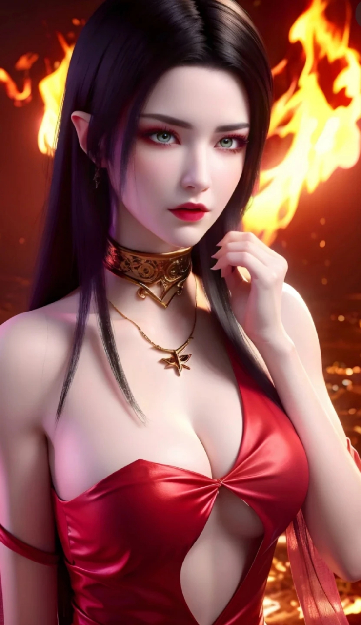 美图分享#烈焰女王~美杜莎  (一)