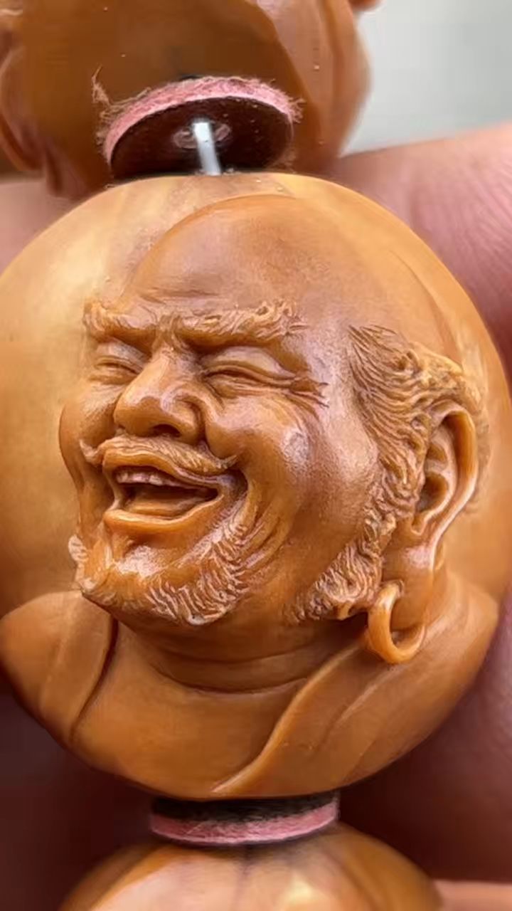 橄榄核雕作品欣赏