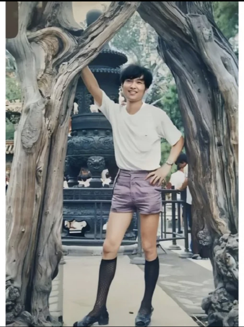 80年代的流行男装,见爸爸穿过吗?[喵喵]