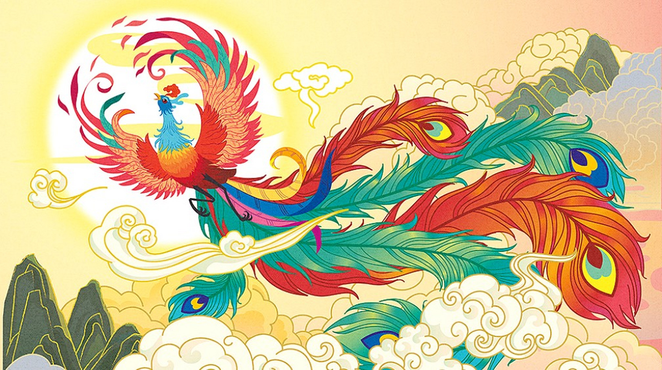 传说龙生九子,凤育九雏,你知道龙和凤的九个孩子分别是谁吗?