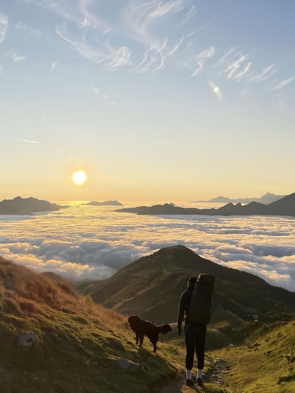 山顶上看到风景是最美的
