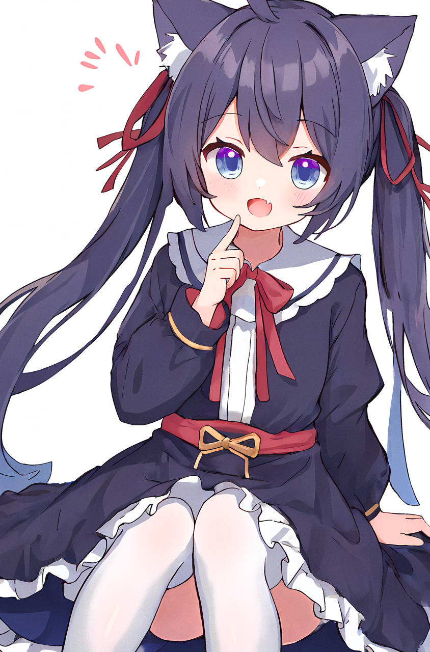 画师autoins,可爱的猫耳萝莉,可爱即是正义#二次元美图# #我爱二次元