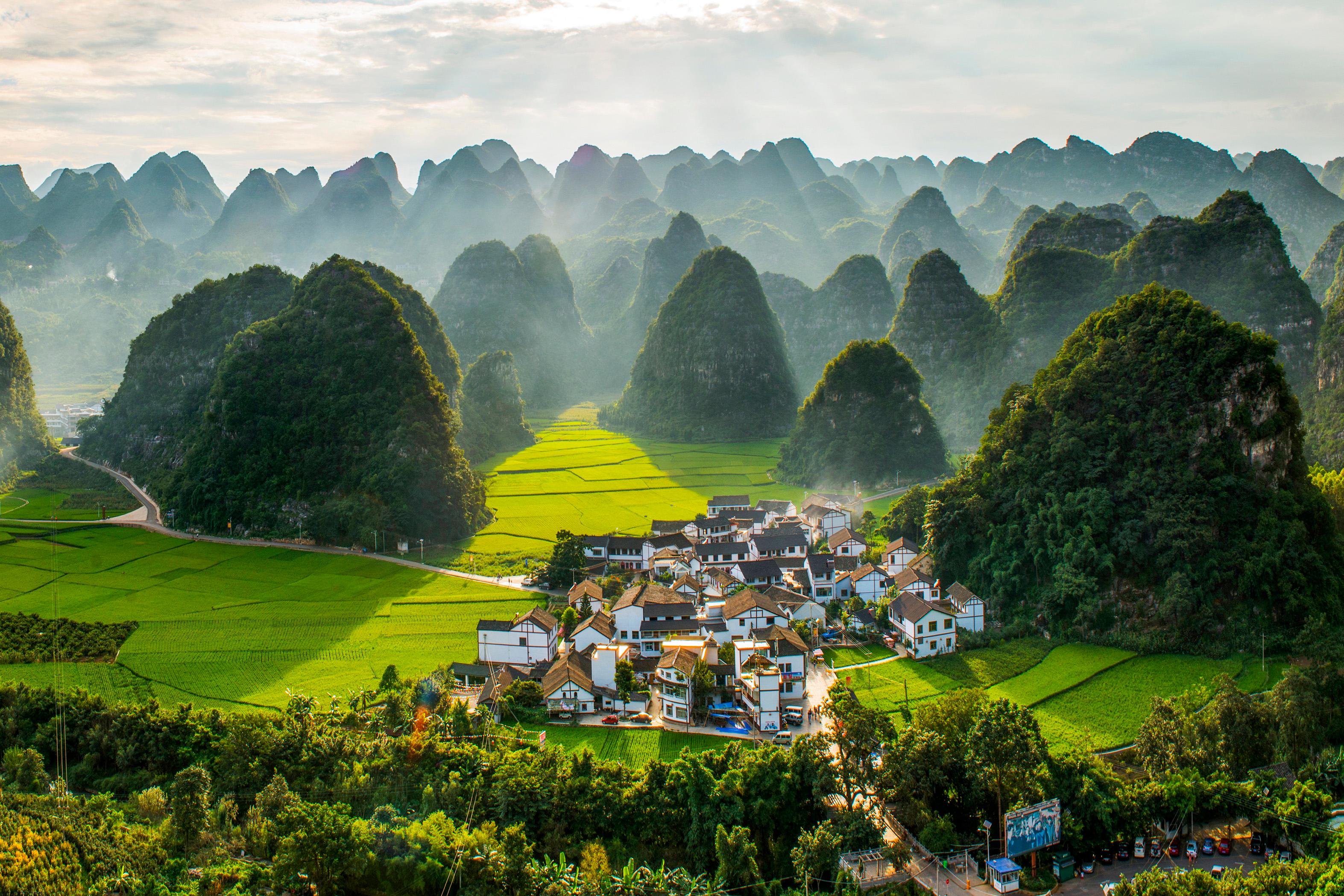 万峰林各个景点的名字图片