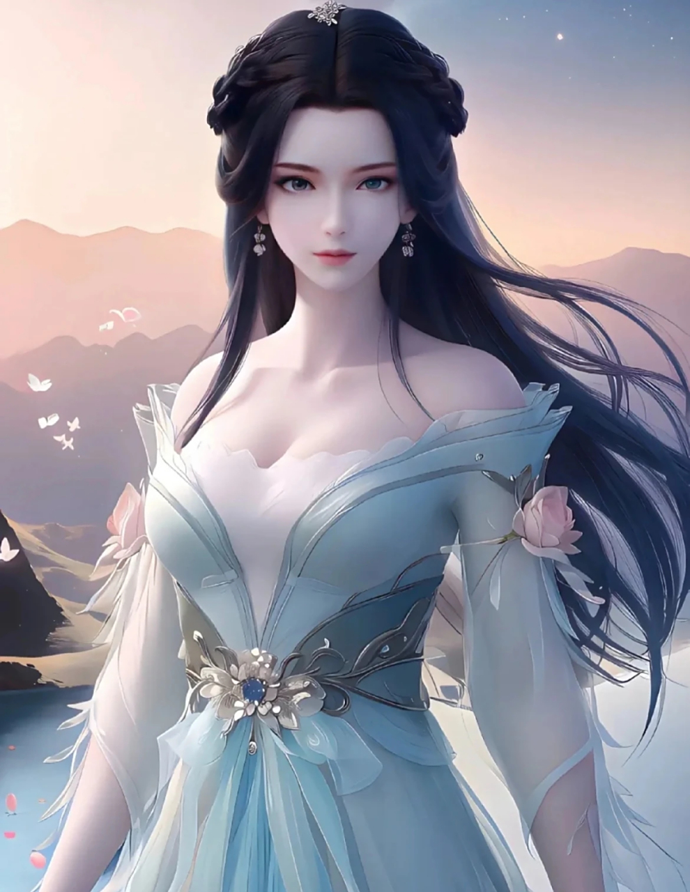 美图分享#姜立~~知性美人