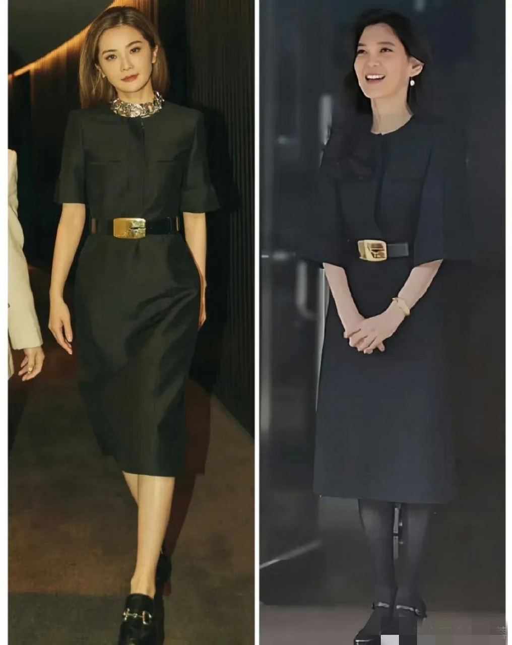 阿sa蔡卓妍和三星大公主李富真同款 一个帅气拽姐,一个霸气女总裁[抱