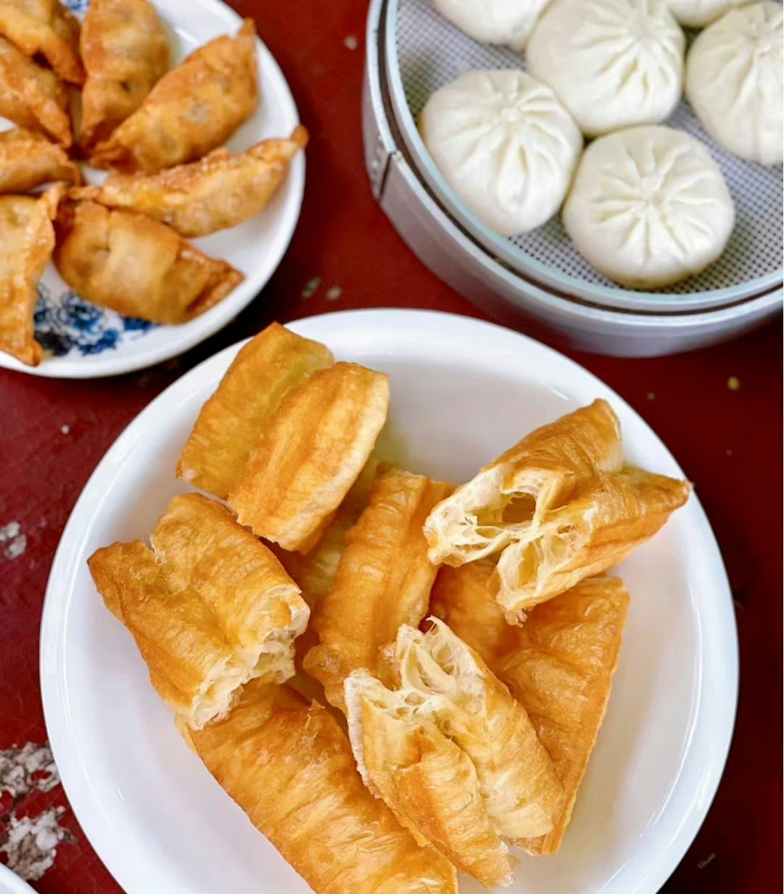 包子馒头米面豆浆油条  是9899爱的早餐