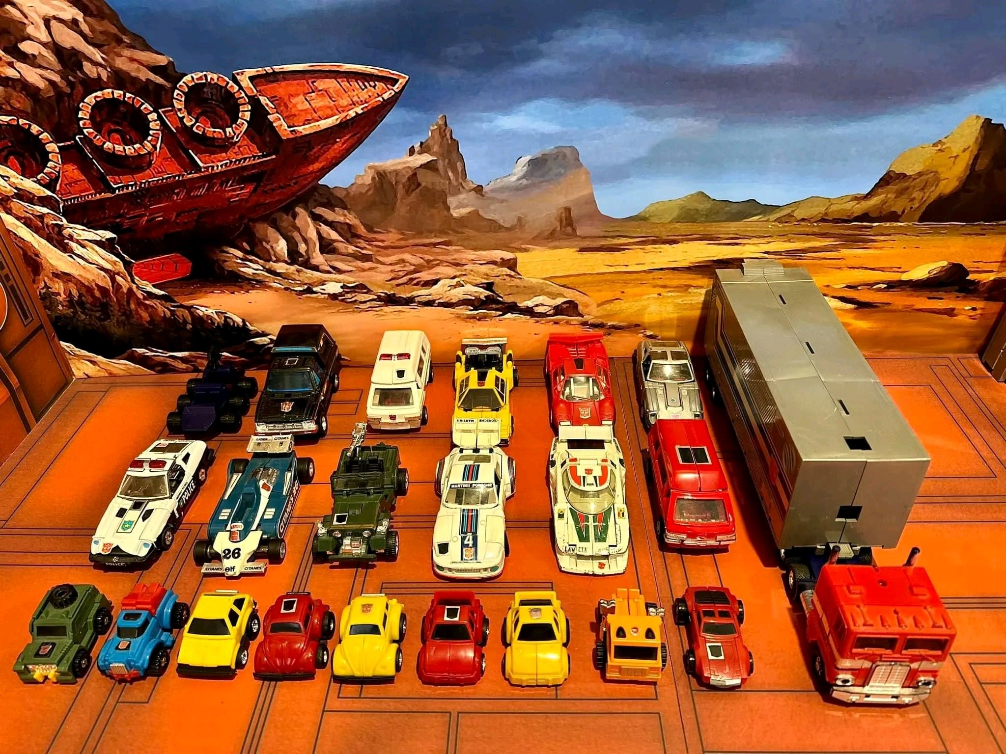 变形金刚 g1动画第一季人物玩具收藏展示