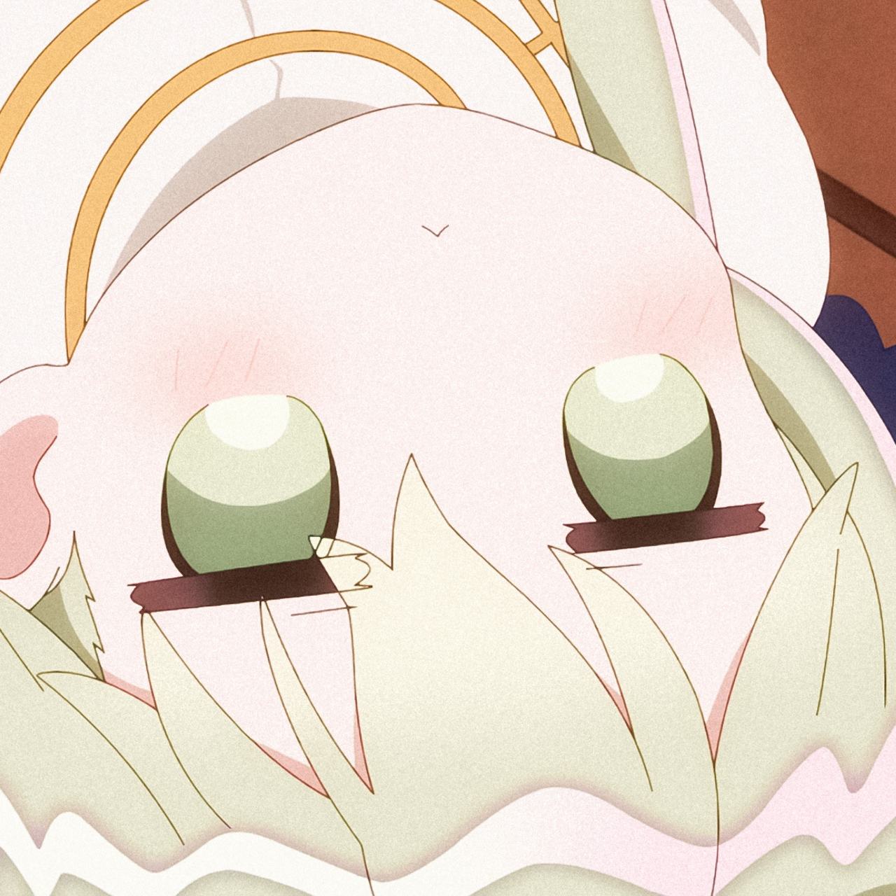 太可爱啦～简直就是行走的头像[期待][期待] #白圣女与黑牧师# #动漫