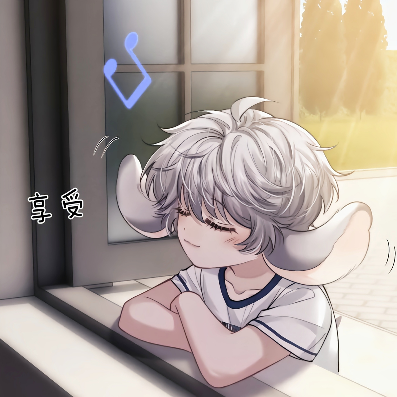 对软萌q弹的小耳朵完全没有抵抗力[awsl] #垂耳执事# #漫画#   漫画