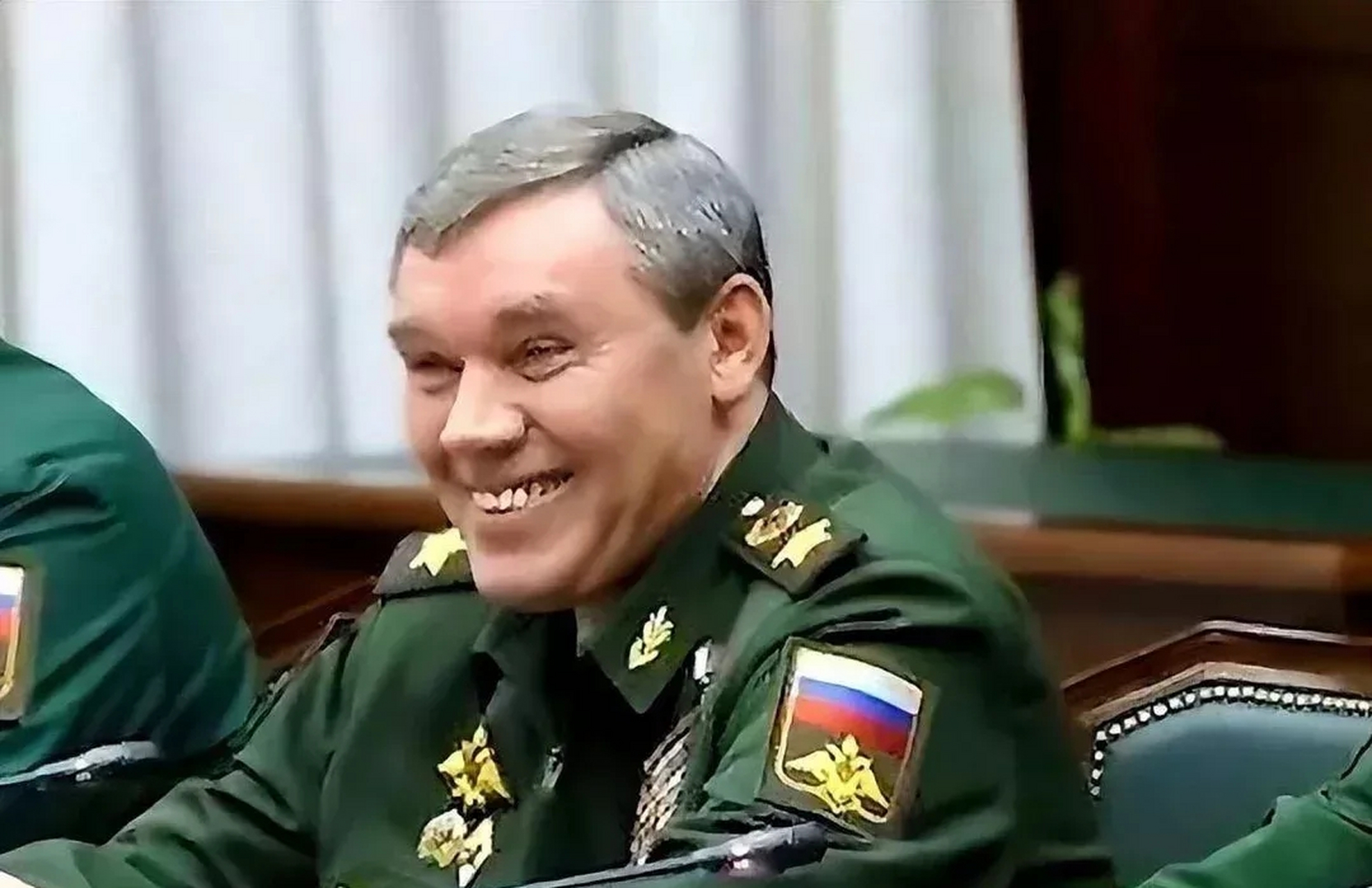 格拉西莫夫大将的笑图片
