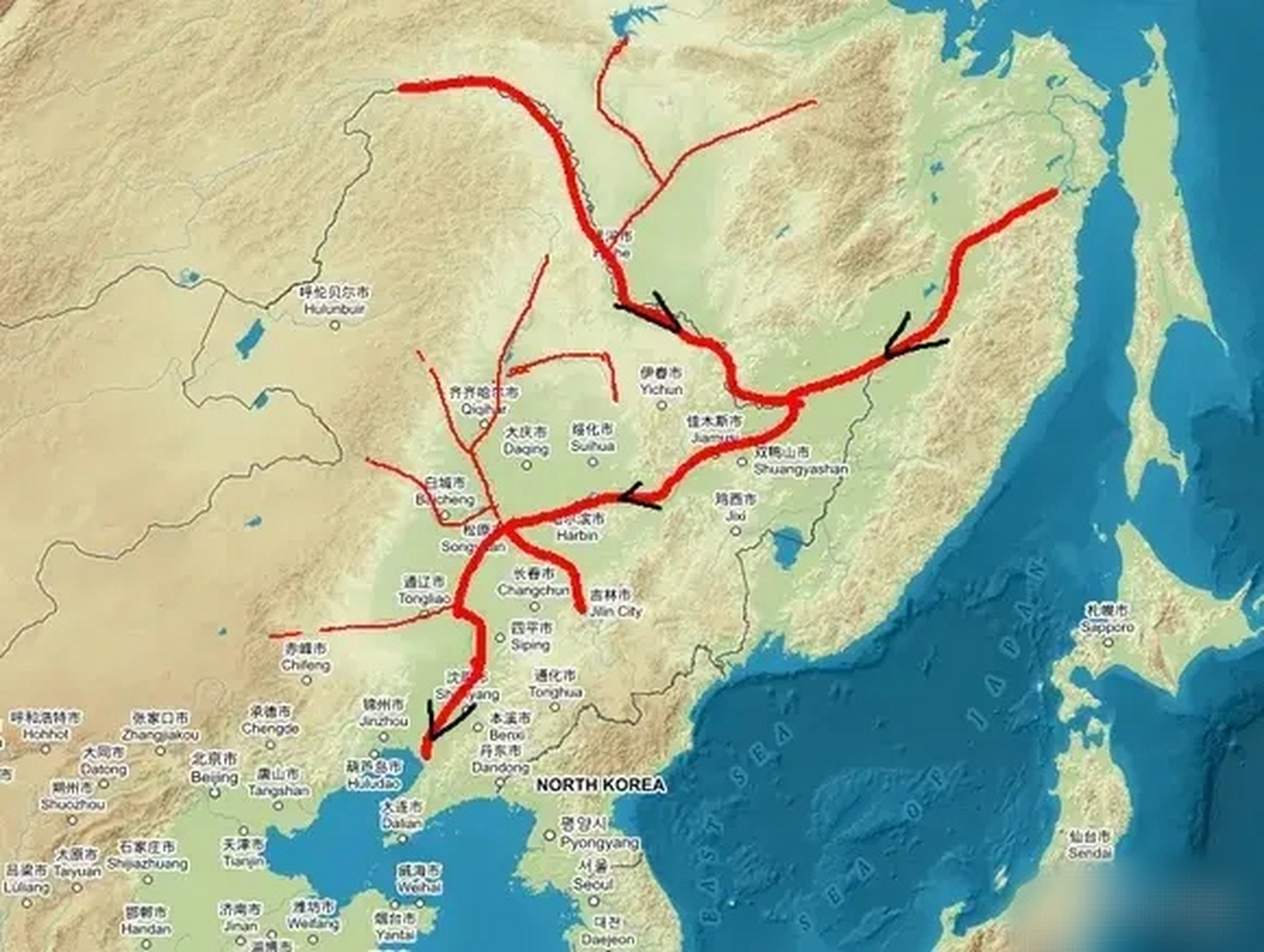 感觉外东北平原好多啊,如果把黑龙江以北,还有三江平原外围那一圈都算