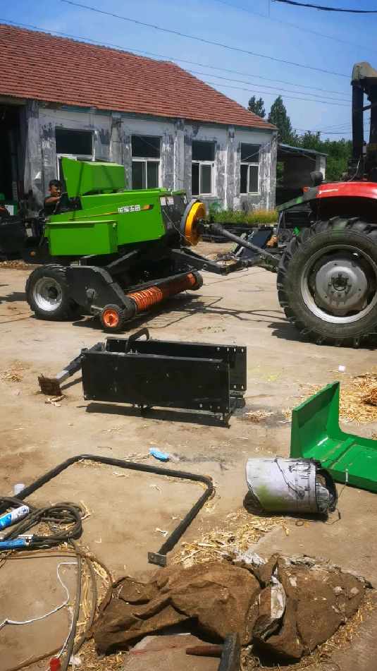 花溪玉田方捆捡拾打捆机,小麦秸秆捡拾神器
